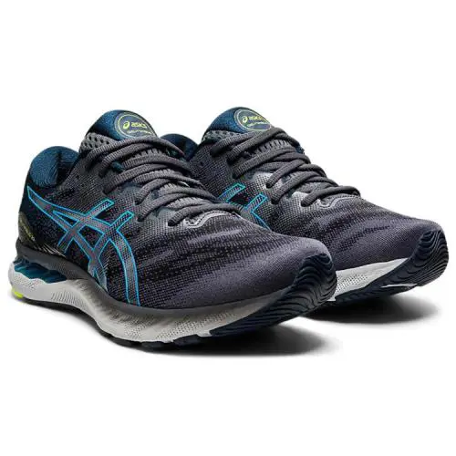 Asics Men`s Gel-nimbus 23 Carrier Grey/digital Aqua Extra Wide US 10