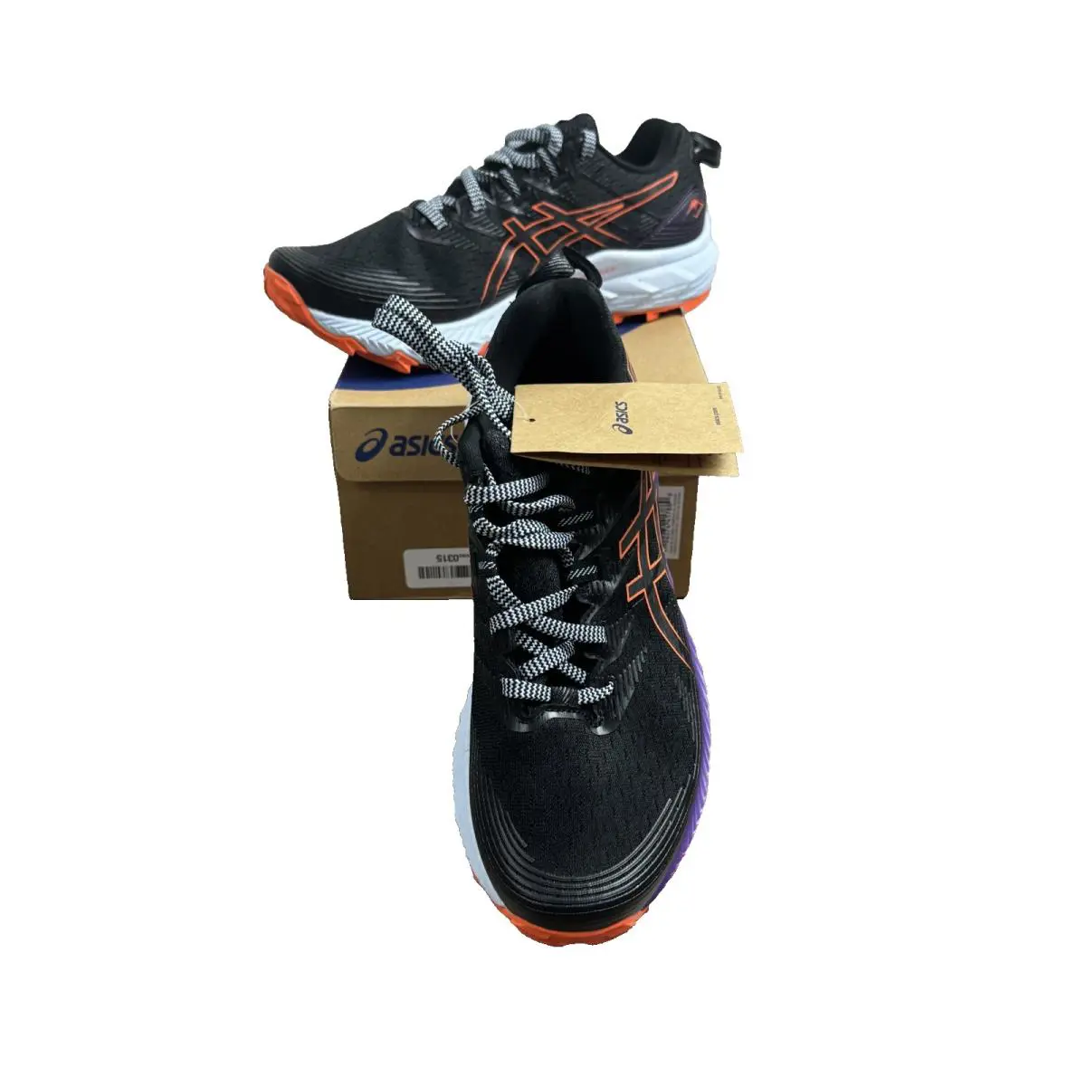 Asics shoes - ASICS GEL-Trabuco 10 - 1012B173001 - Black/Nova Orange 0