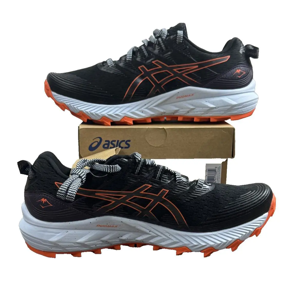 Asics shoes - ASICS GEL-Trabuco 10 - 1012B173001 - Black/Nova Orange 1