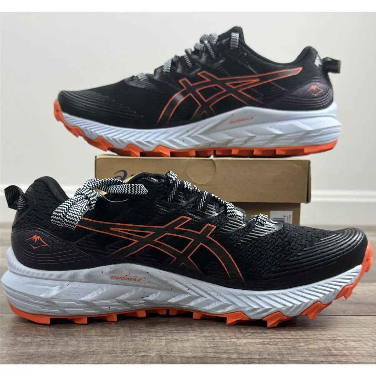 Asics shoes - ASICS GEL-Trabuco 10 - 1012B173001 - Black/Nova Orange 3