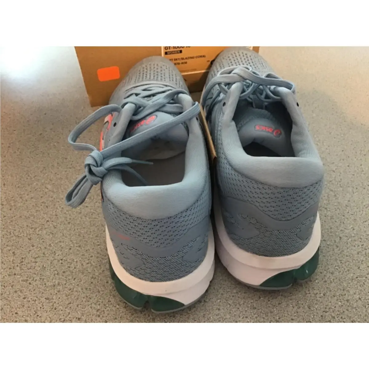 Asics shoes - GT-1000 10 - 1012A878-408 - Soft Sky/Blazing Coral 1