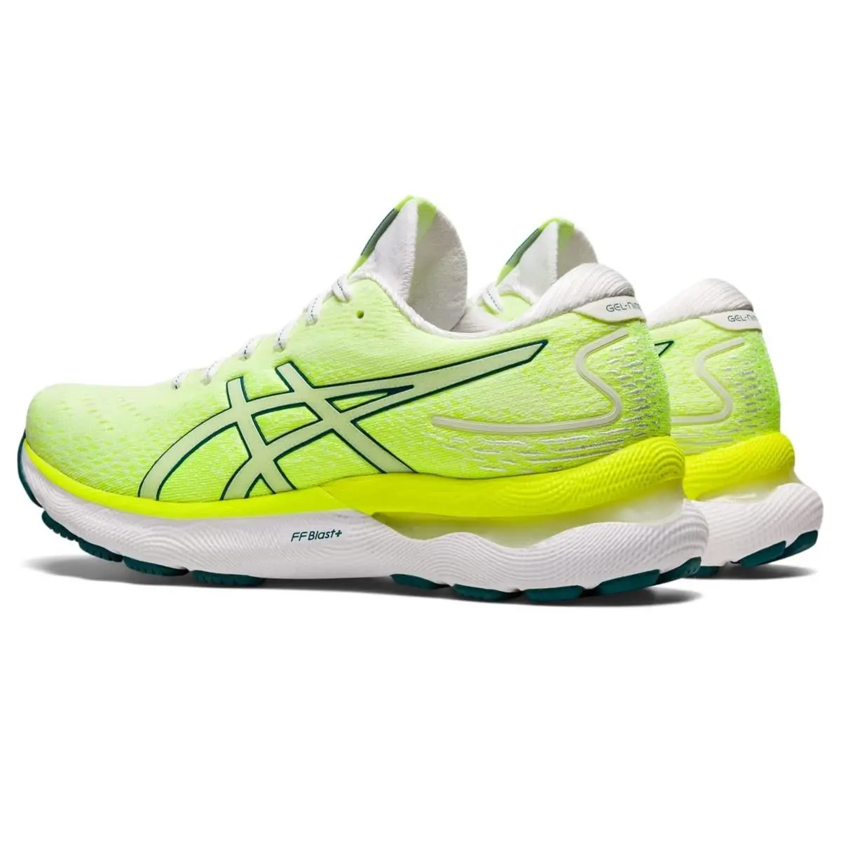 Asics shoes - ASICS GEL-Nimbus 24 - 1012B201-102 - White/Velvet Pine 0