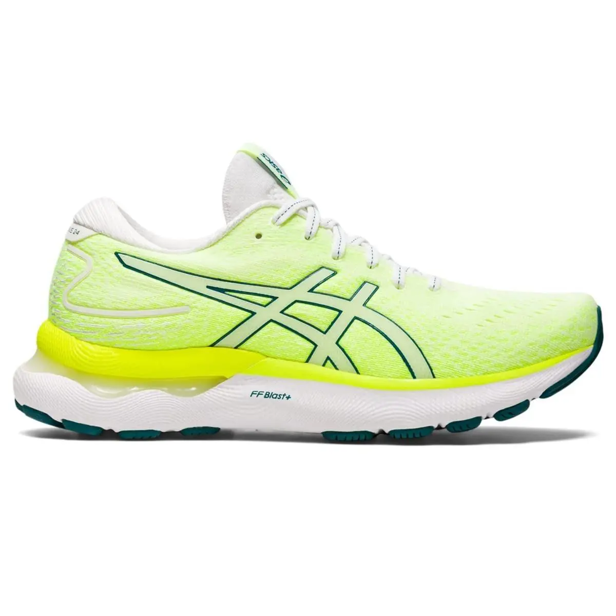 Asics shoes - ASICS GEL-Nimbus 24 - 1012B201-102 - White/Velvet Pine 2