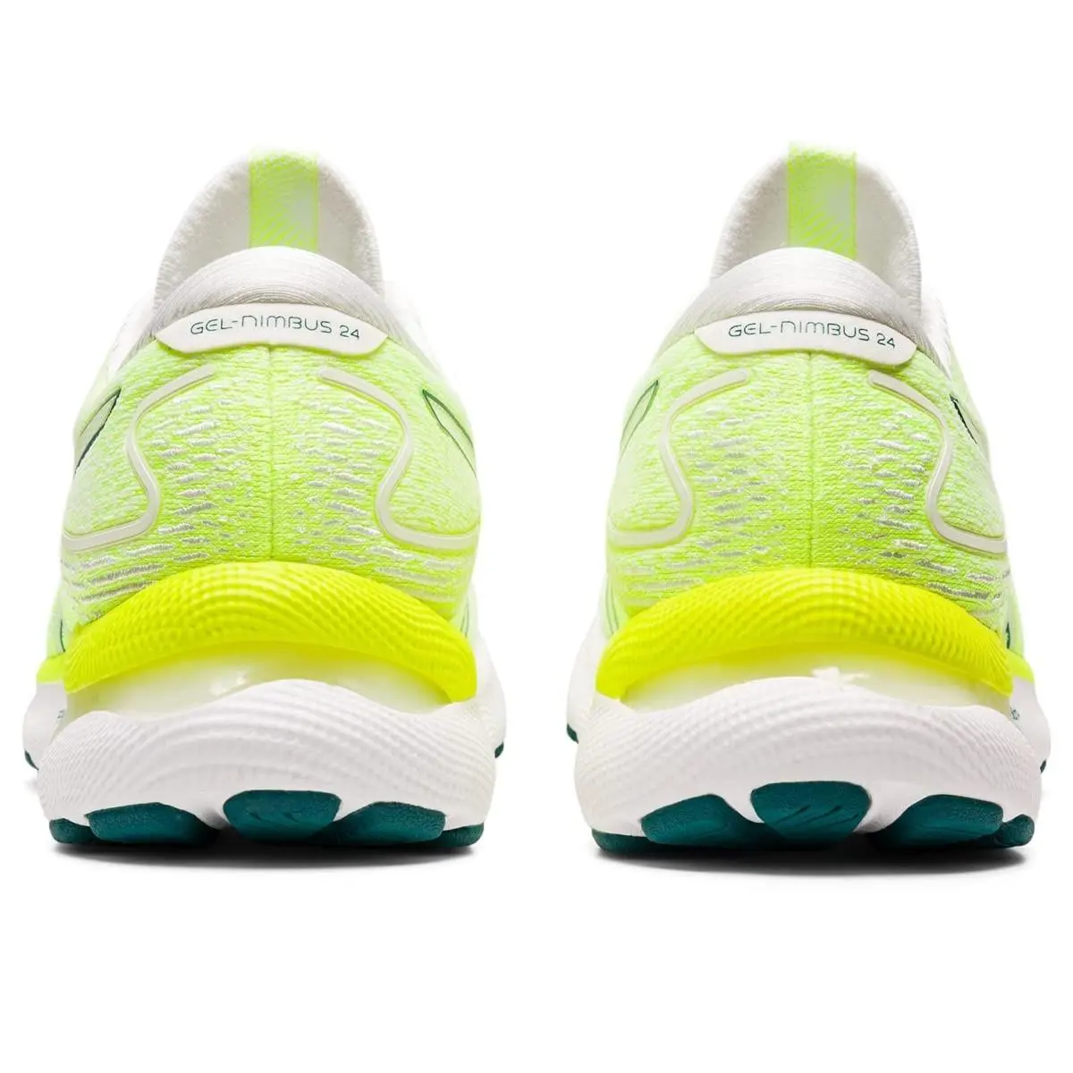 Asics shoes - ASICS GEL-Nimbus 24 - 1012B201-102 - White/Velvet Pine 3