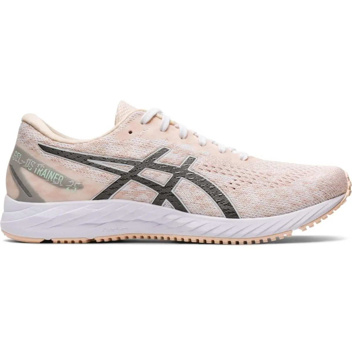 Size 10 - Asics Women`s Gel-ds Trainer 25 White/gunmetal 1012A579-100