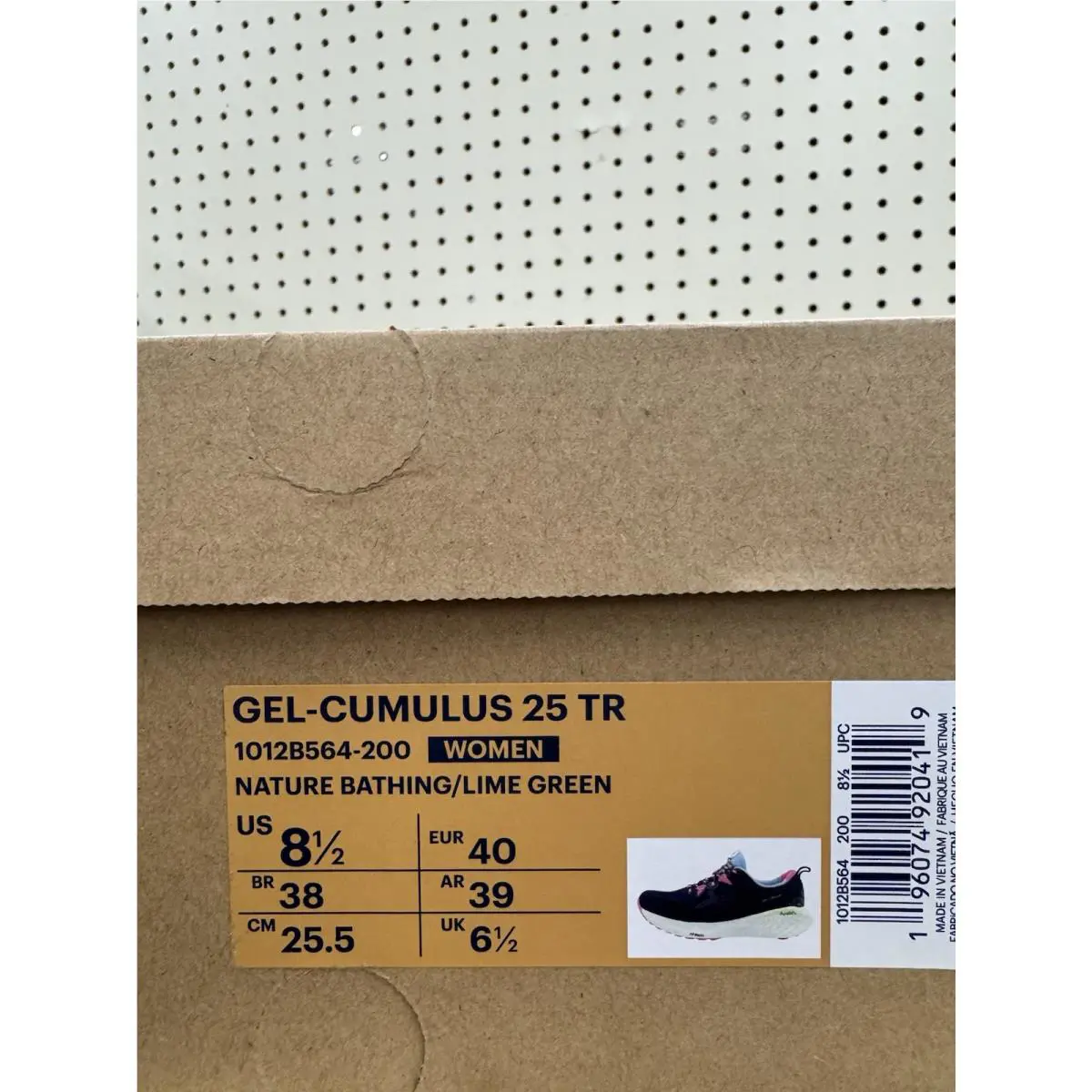 Asics shoes - ASICS GEL-Cumulus 25 - Pink (UPC: 0196074920419) 5