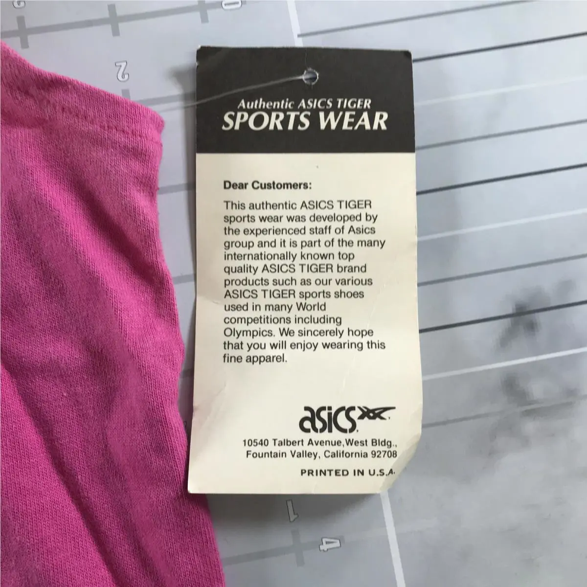 Asics clothing - Pink 3