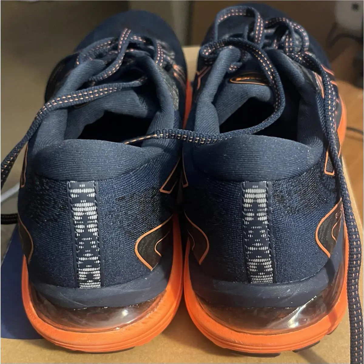 Asics shoes - ASICS GEL-Cumulus 23 - 1011B012-408 - Blue/Orange (UPC: 0196074070824) 1