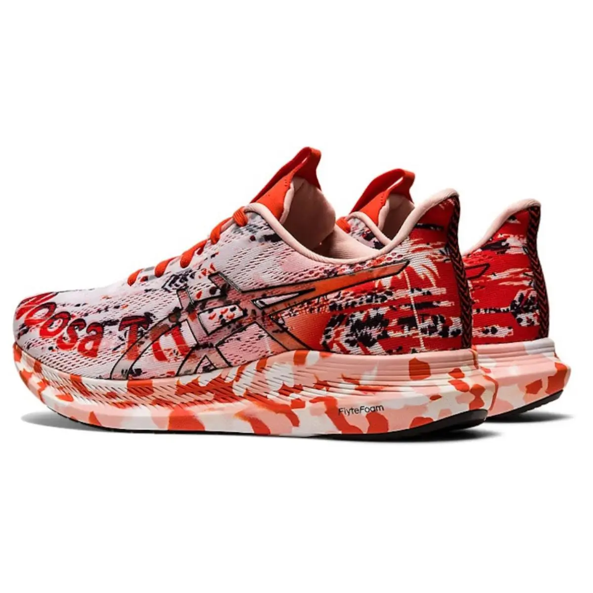 Asics shoes - ASICS Noosa Tri 14 - Noosa Tri - 1012B208100 - White/Black, Manufacturer: Hot Pink/Safety Yellow 4