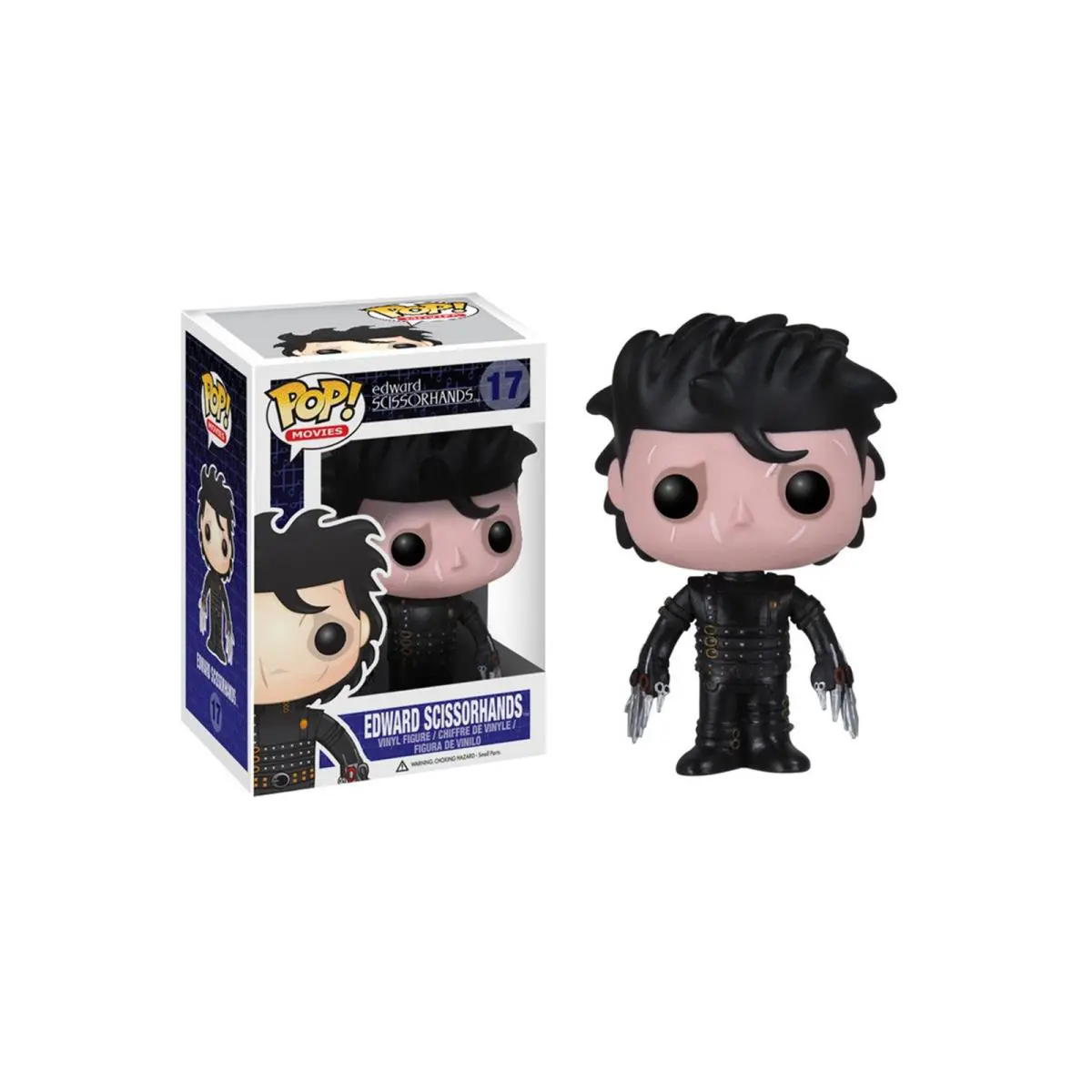 Edward Scissorhands Pop Figurine Tim Burton Classic Movie Collectible Toy 4 Inch