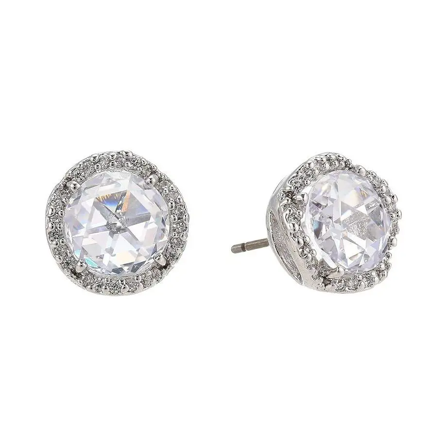 Kate Spade New York That Sparkle Pavé Womens Silver Crystals Stud Earrings LOT18