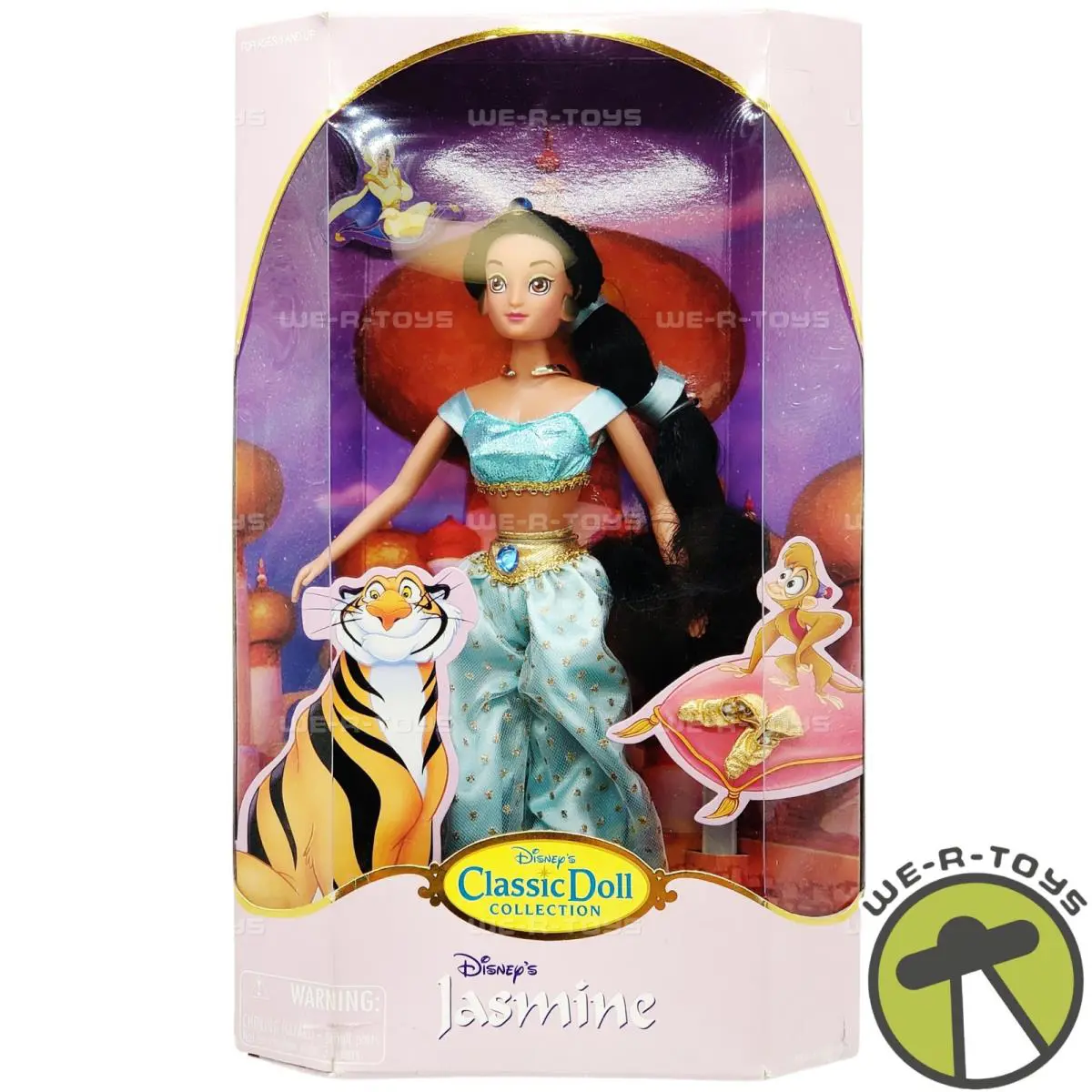 Disney`s Classic Doll Collection Jasmine Doll Walt Disney Attractions Nrfb