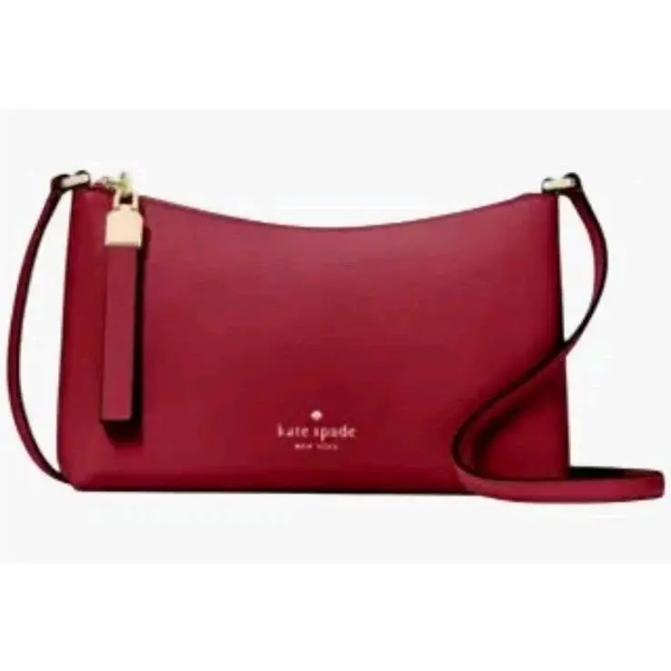 Kate Spade New York Sadie Crossbody Red Jam 602 KE594 Purse