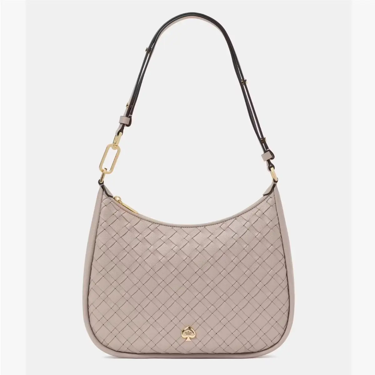Kate Spade New York Kayla Woven Leather Large Shoulder Bag
