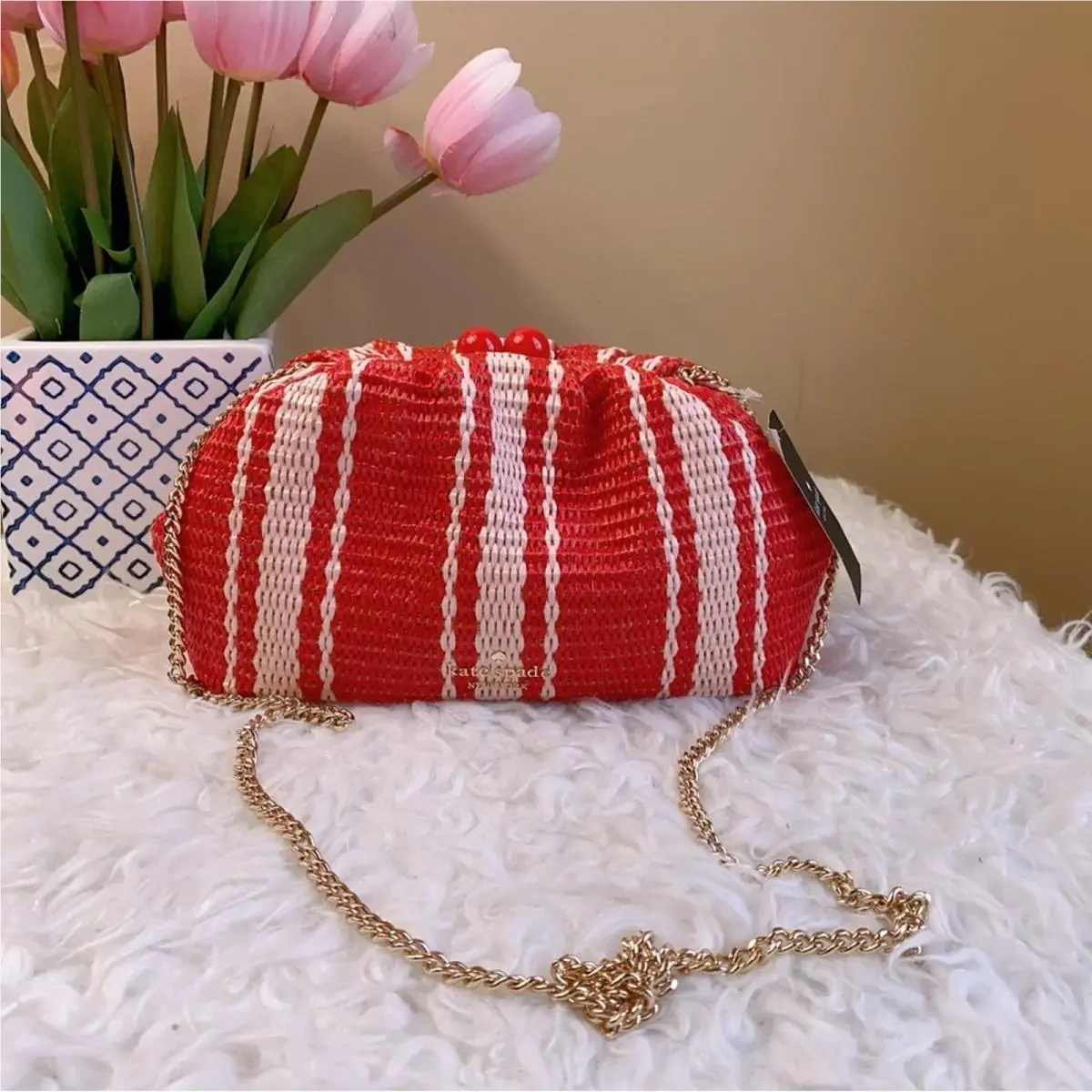 Kate Spade Scrunchy Convertible Clutch