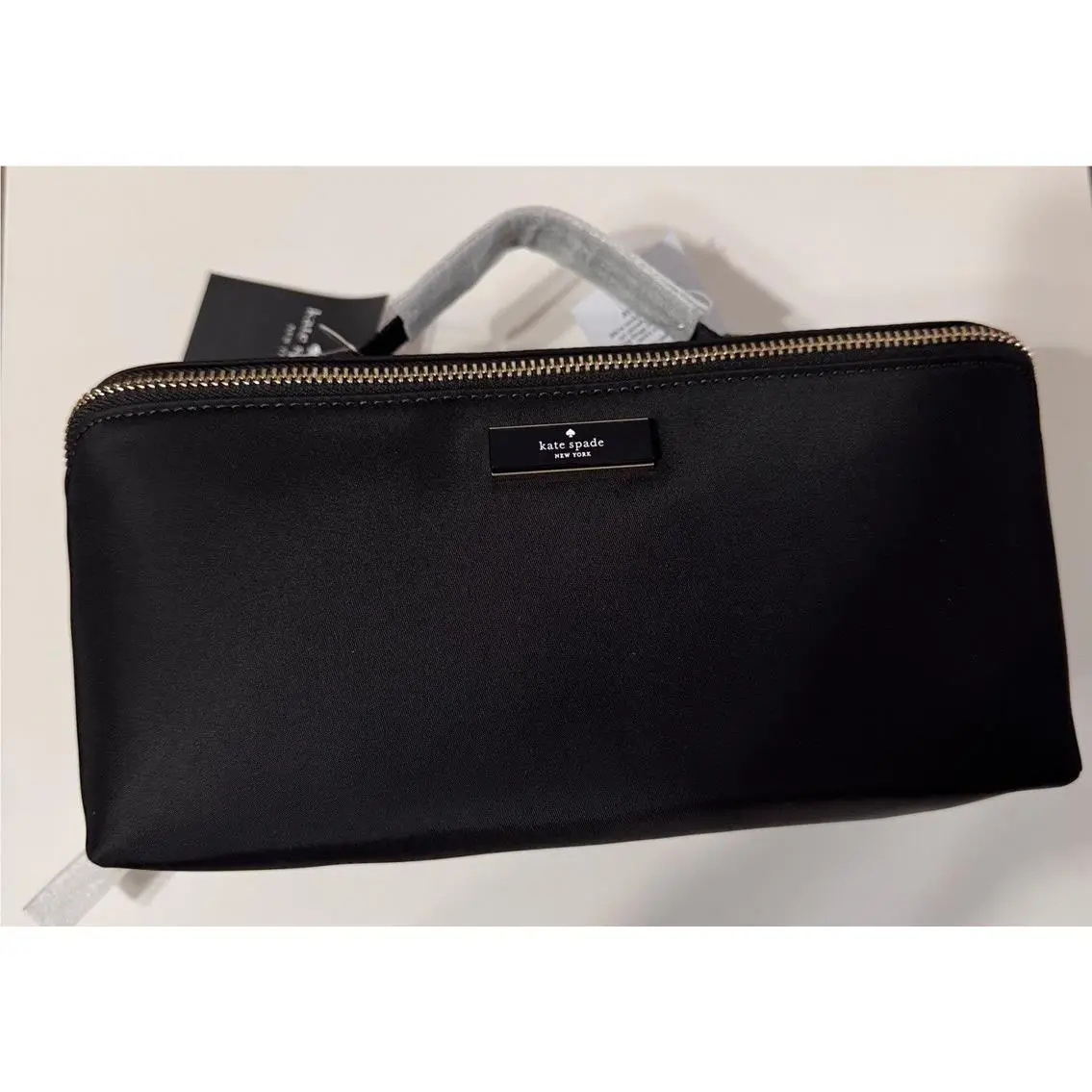 Kate Spade New York Carter Nylon Travel Cosmetic Pouch Tags
