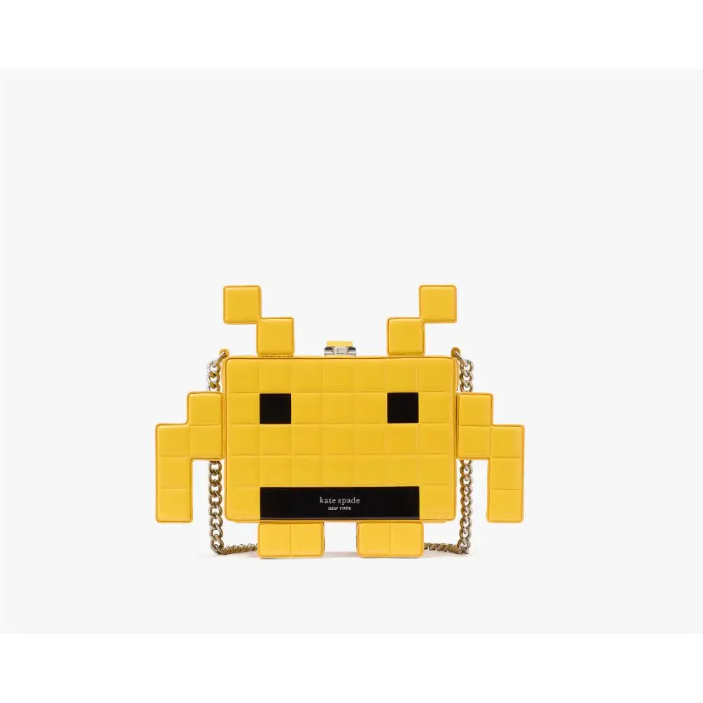 Space Invaders X Kate Spade New York Patent 3d Alien Crossbody