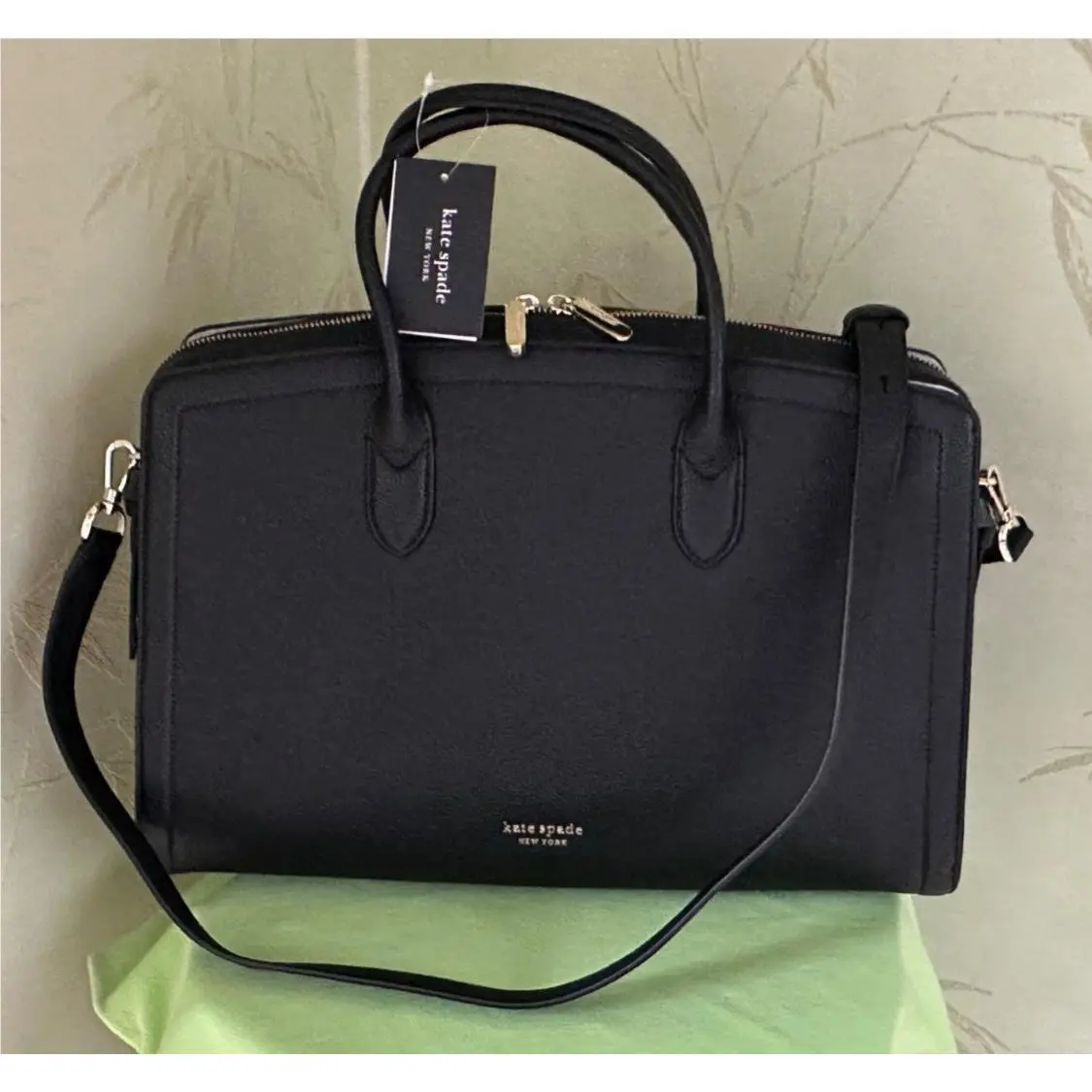 Kate Spade Knott Commuter Laptop Bag :nwt Black