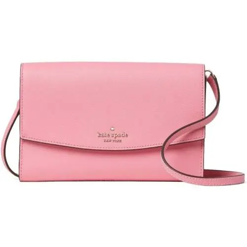 Kate Spade Crossbody Purse For Women Laurel Way Winni Pink Starburst Small New