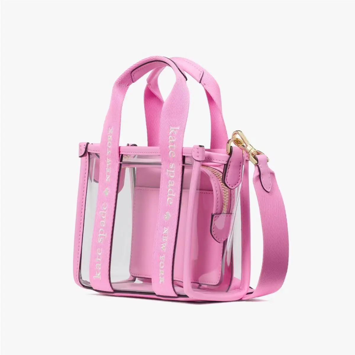 Kate Spade New York Kip Clear Mini Tote Pink