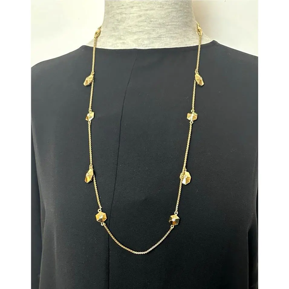 Kate Spade New York Scatter Gold-tone Long Necklace 32