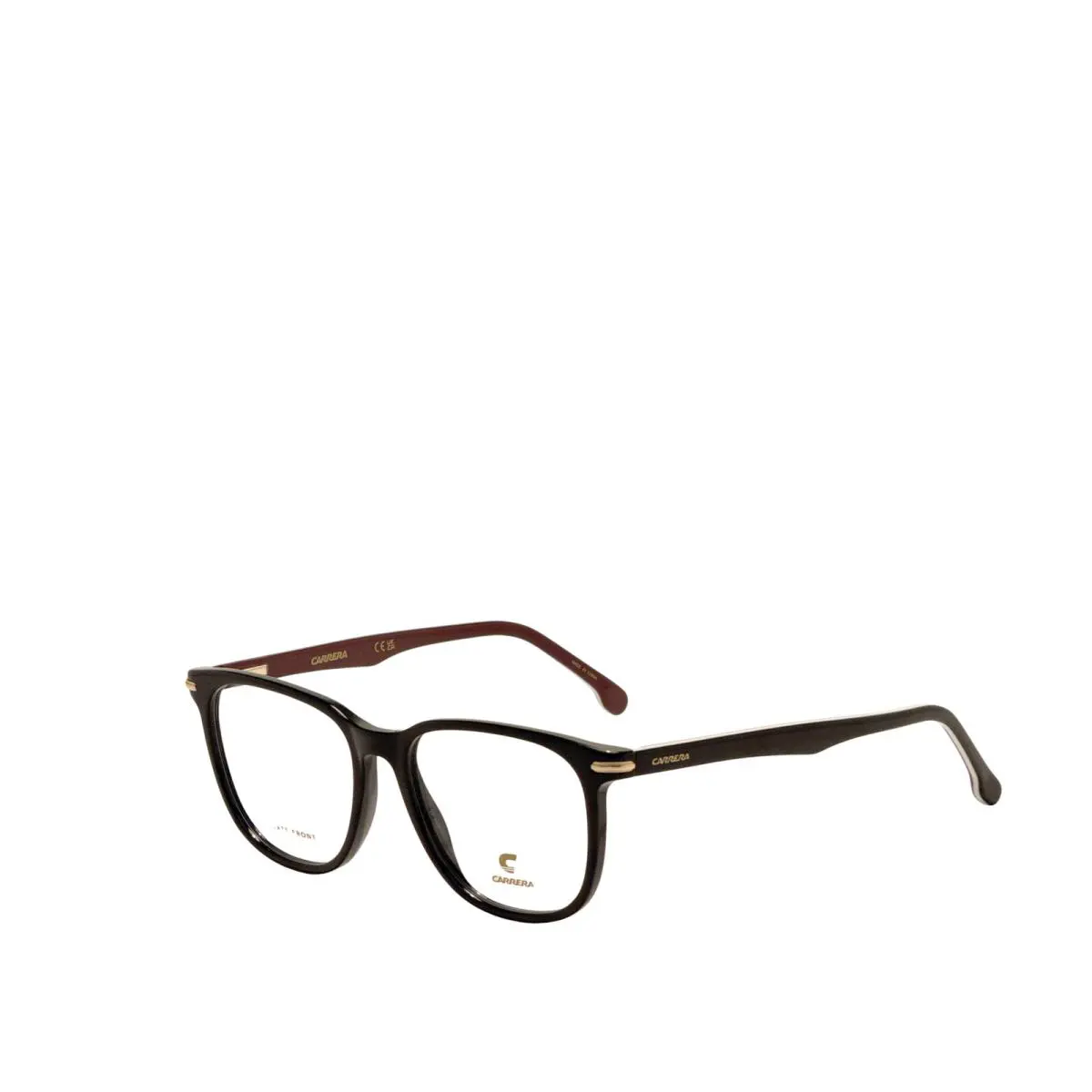 Carrera Unisex 53 mm Striped Black Opticals CARRERA308-M4P-53