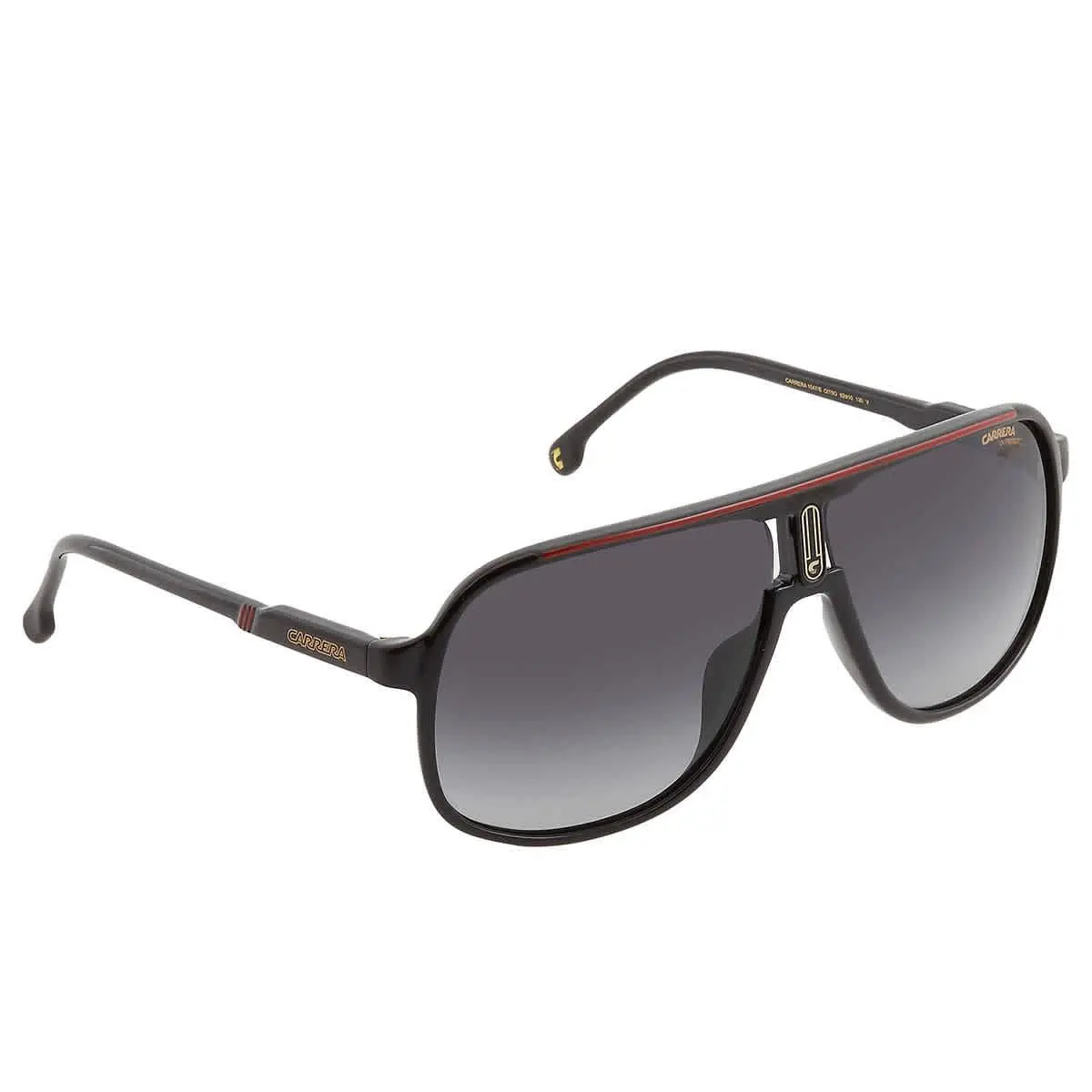 Carrera Grey Shaded Navigator Men`s Sunglasses Carrera 1047/S 0OIT/9O 62 - Multi, Frame: Multi, Lens: Grey