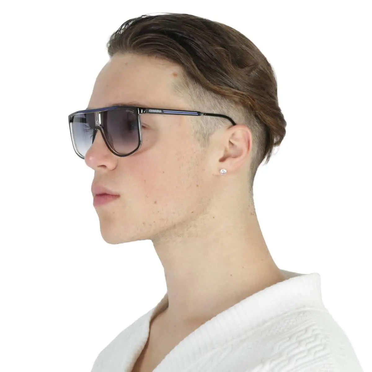 Carrera Blue Shaded Pilot Men`s Sunglasses Carrera 1056/S 0D51/08 61