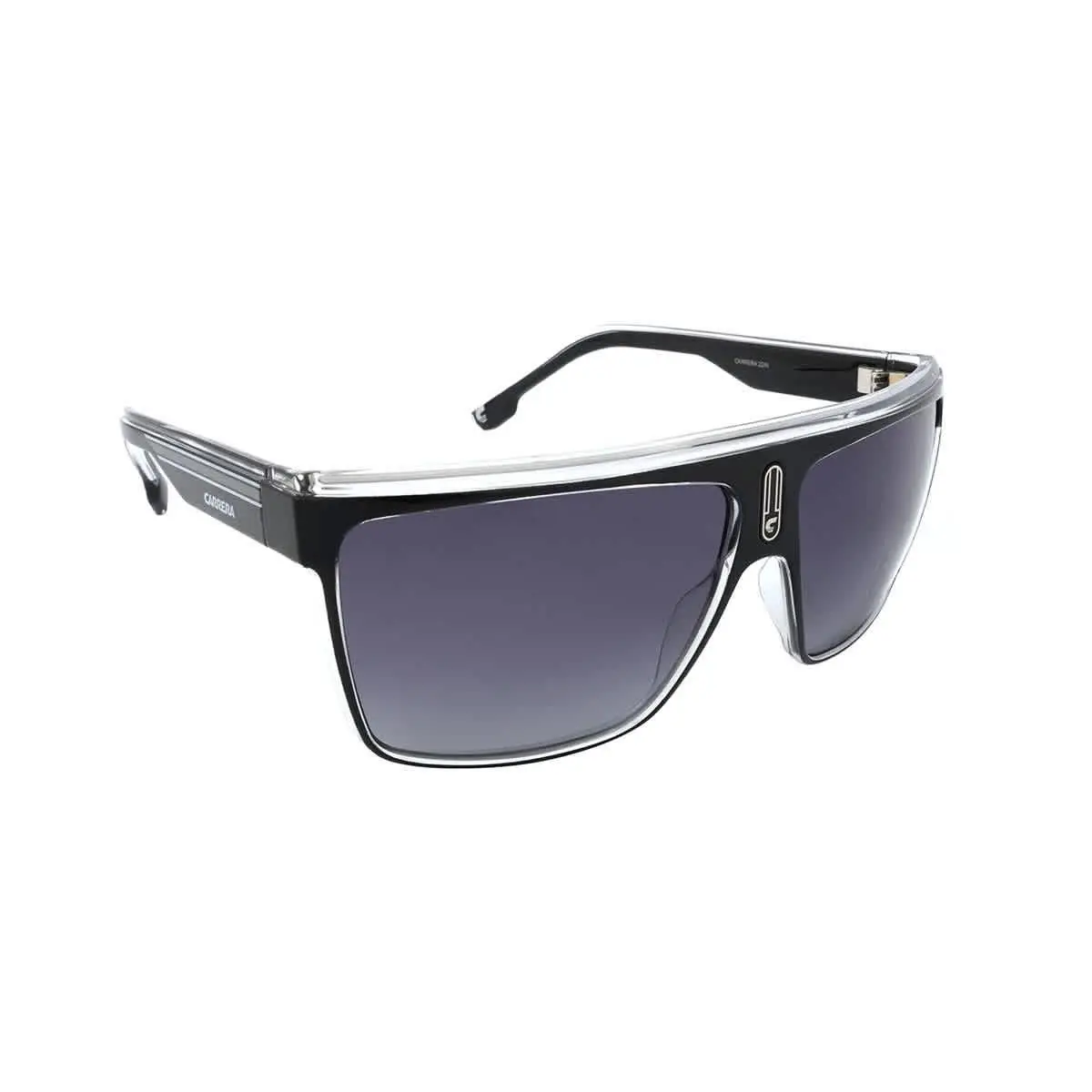 Carrera Grey Shaded Browline Men`s Sunglasses Carrera 22/N 080S/9O 63
