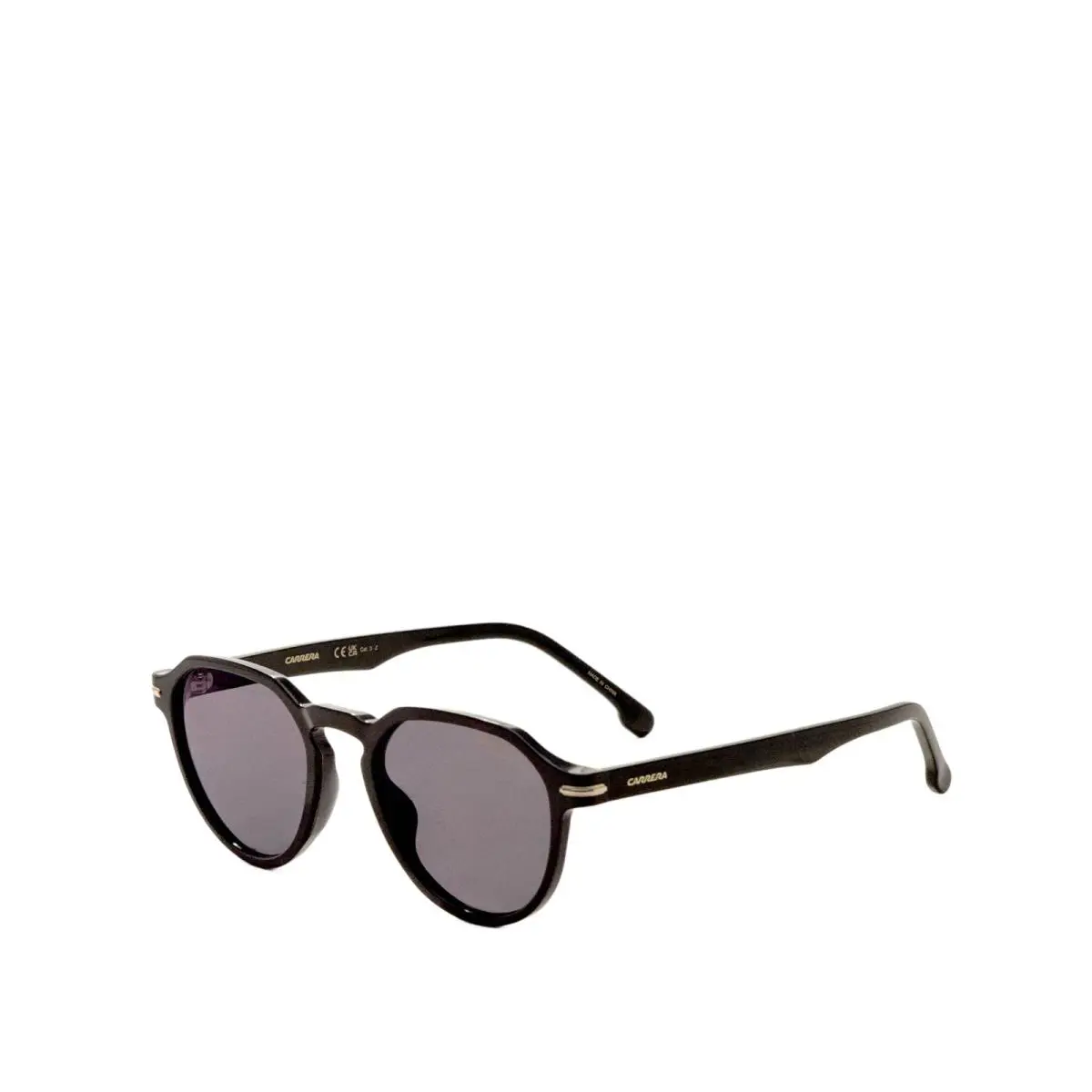 Carrera Unisex 50 mm Black Sunglasses Polarized CARRERA314-S-807-50