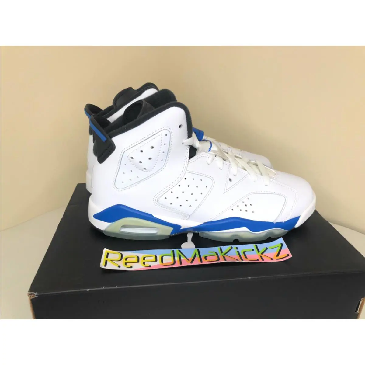 Nike shoes - Jordan 6 - sport blue 1