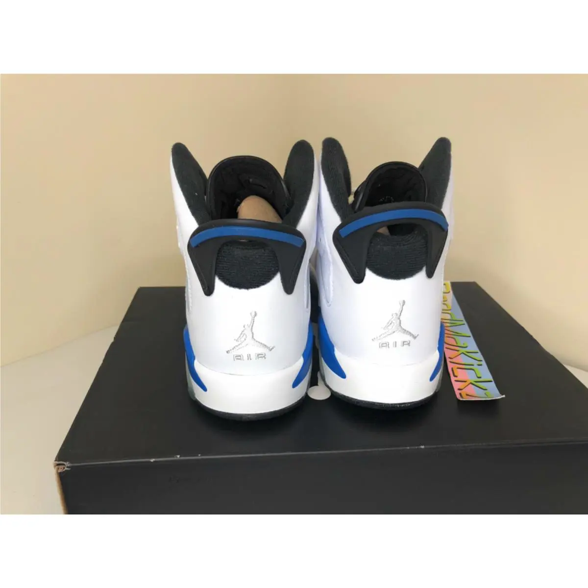 Nike shoes - Jordan 6 - sport blue 2