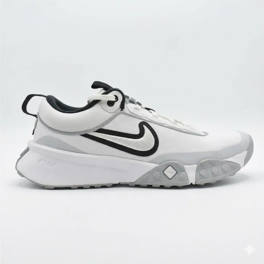 Nike shoes - Nike Air Diamond Varsity - Air Diamond Varsity - FN7454-100 - White/Black-Pure Platinum 4