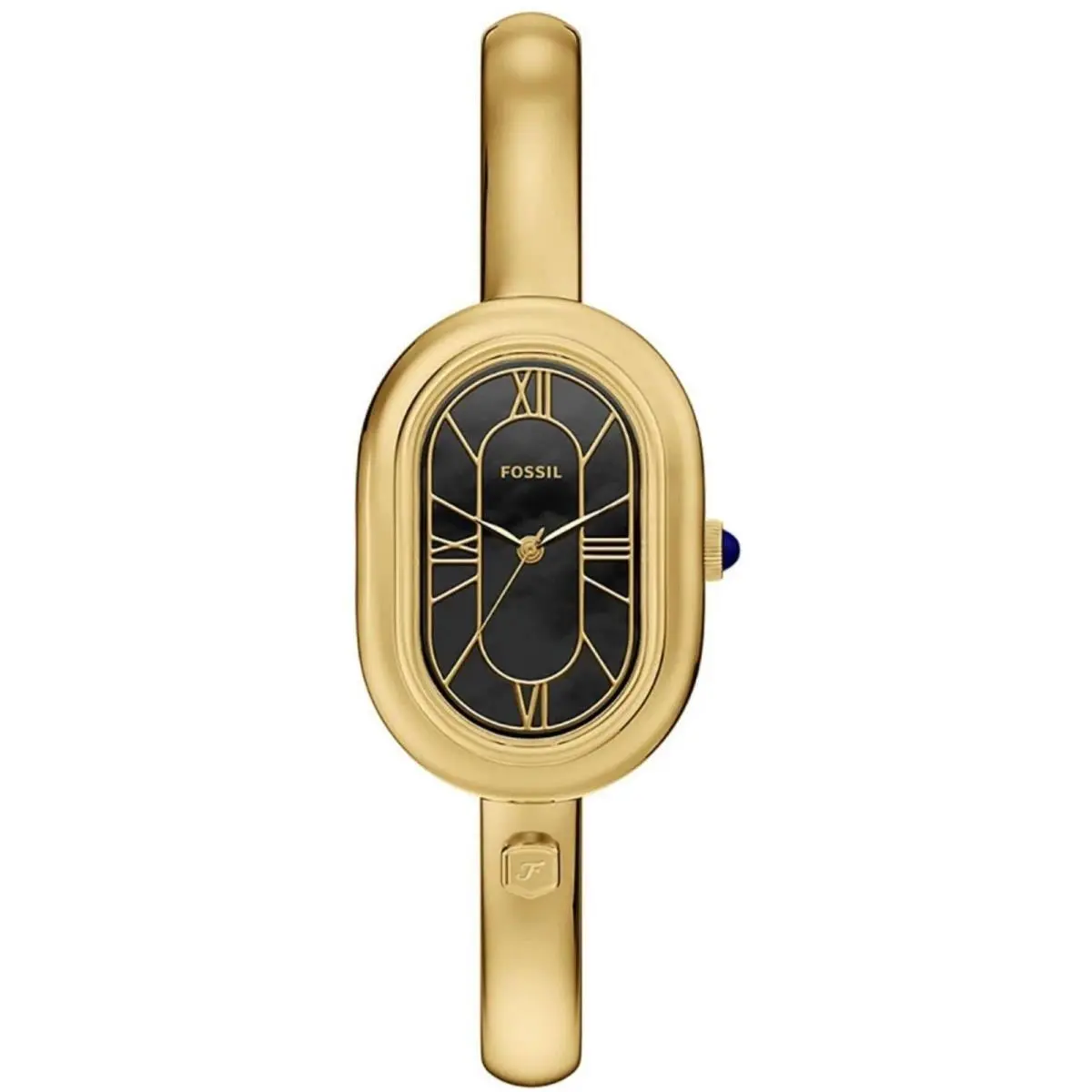 Women`s Watch Sloan Quartz Black Mother of Pearl Dial Bracelet ES5456 by Fossil