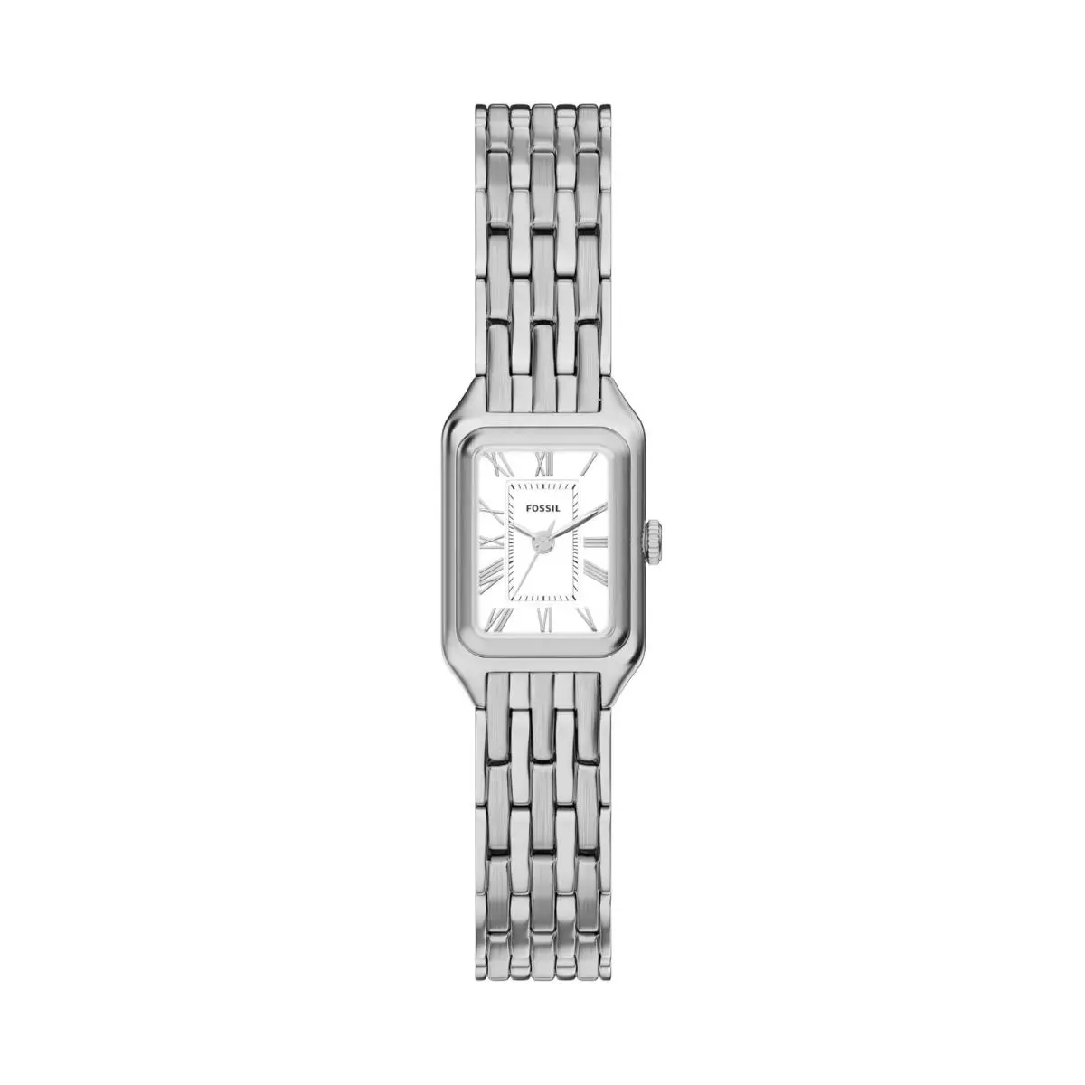 Women`s Raquel Mini Three-hand Stainless Steel Watch 18MM Silver by Fossil
