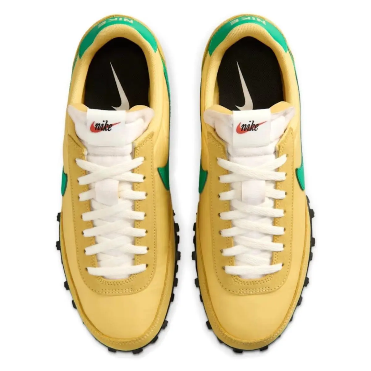 Nike shoes - Nike Waffle Racer - Waffle Racer - Yellow, Maufacturer: Topaz Gold/Sail/Coconut Milk/Stadium Green 1