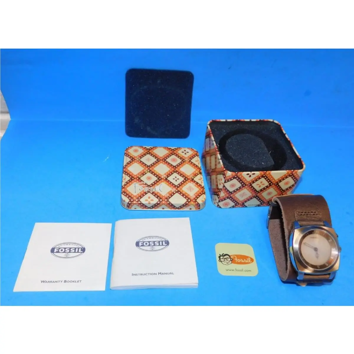 Fossil Mens Watch Big Tic BG1001 Robot Read Look