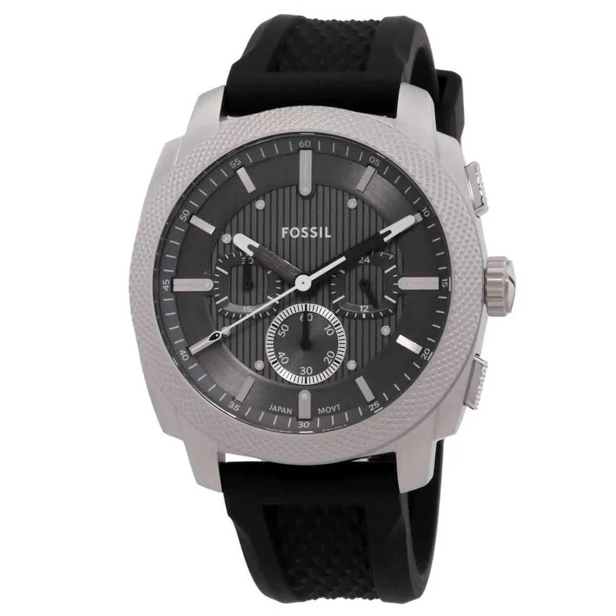 Fossil Machine Chronograph Quartz Men`s Watch and Bracelet Set FS6145SET