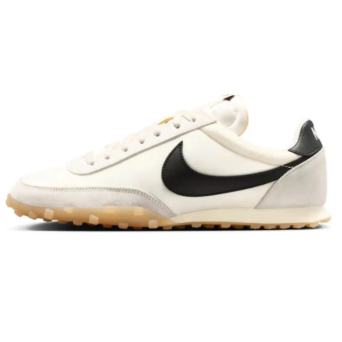 Nike shoes - Nike Waffle Racer - Waffle Racer - Gray, Maufacturer: Sail/Coconut Milk/Gum Light Brown/Black 16