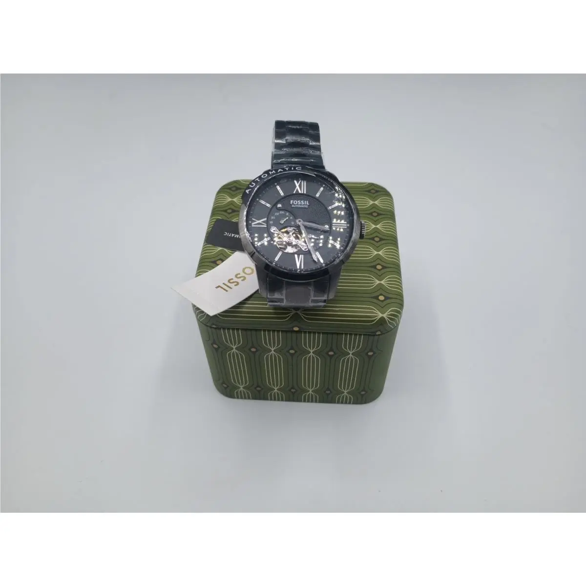 Fossil - Men`s Townsman Automatic Stainless Steel Watch 44mm/22mm