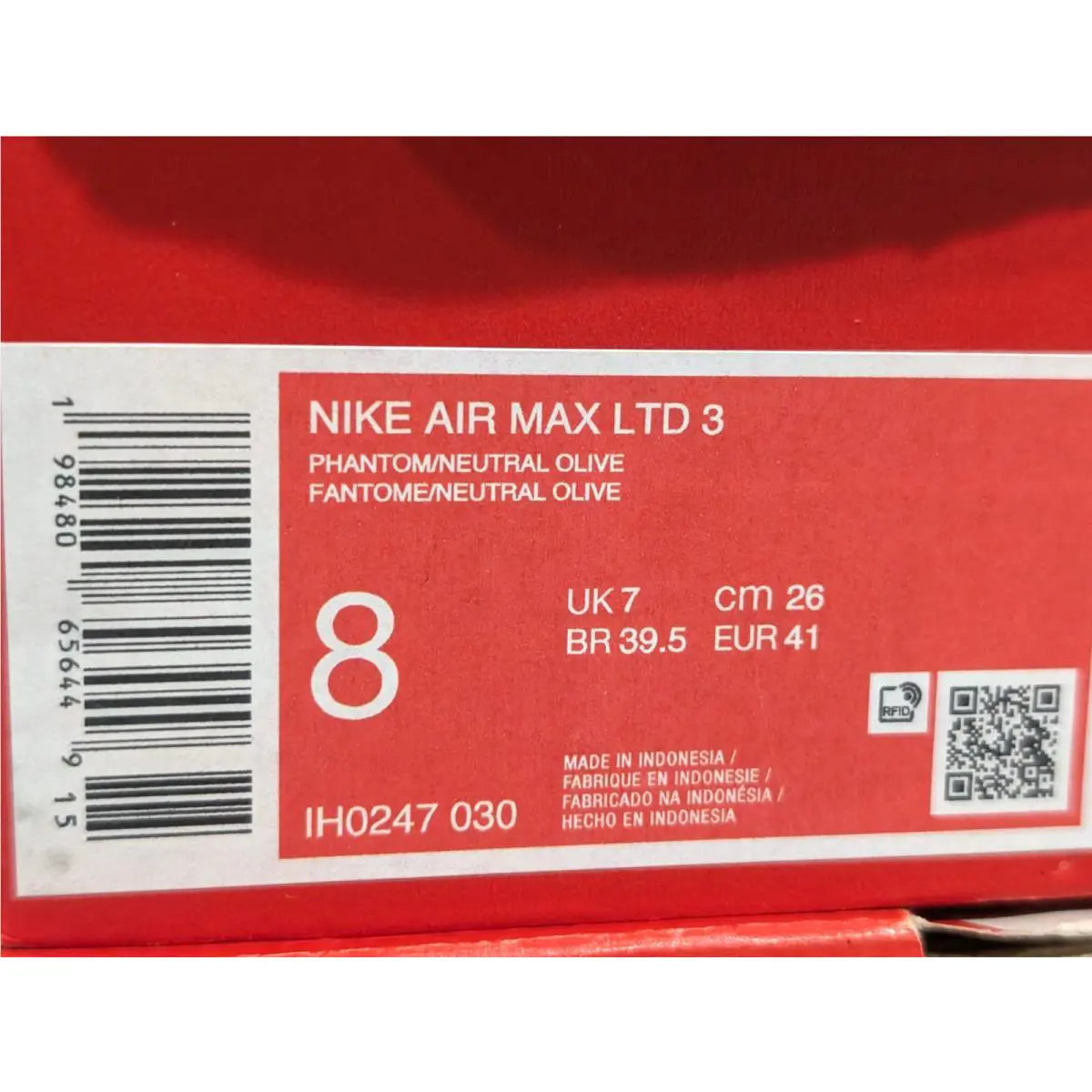 Nike shoes - Nike Air Max LTD 3 - IH0247-030 - Phantom/Olive 8