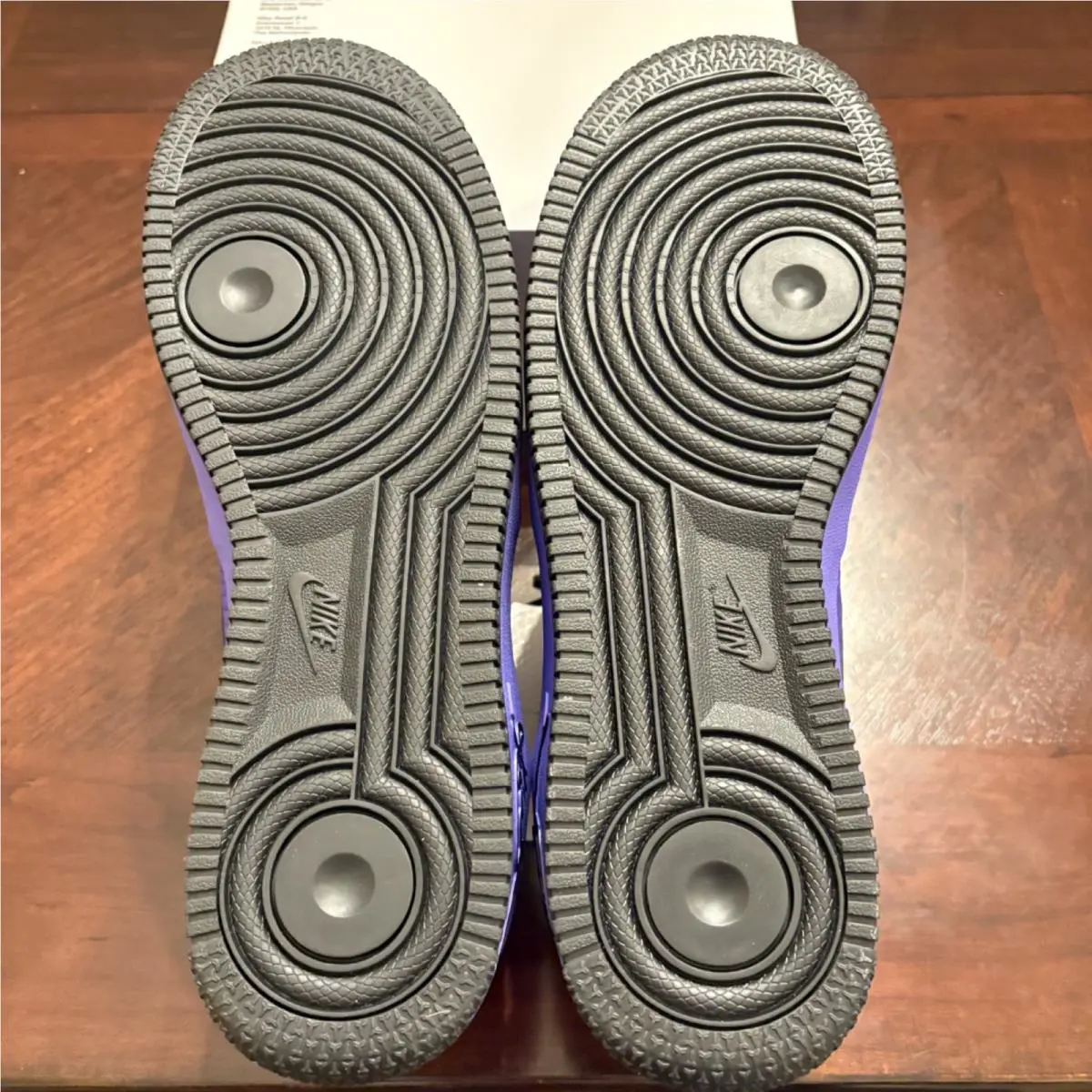 Nike shoes - Nike Air Force 1 - Air Force - II7062-500 - Purple, Manufacturer: Persian Violet/Black 5