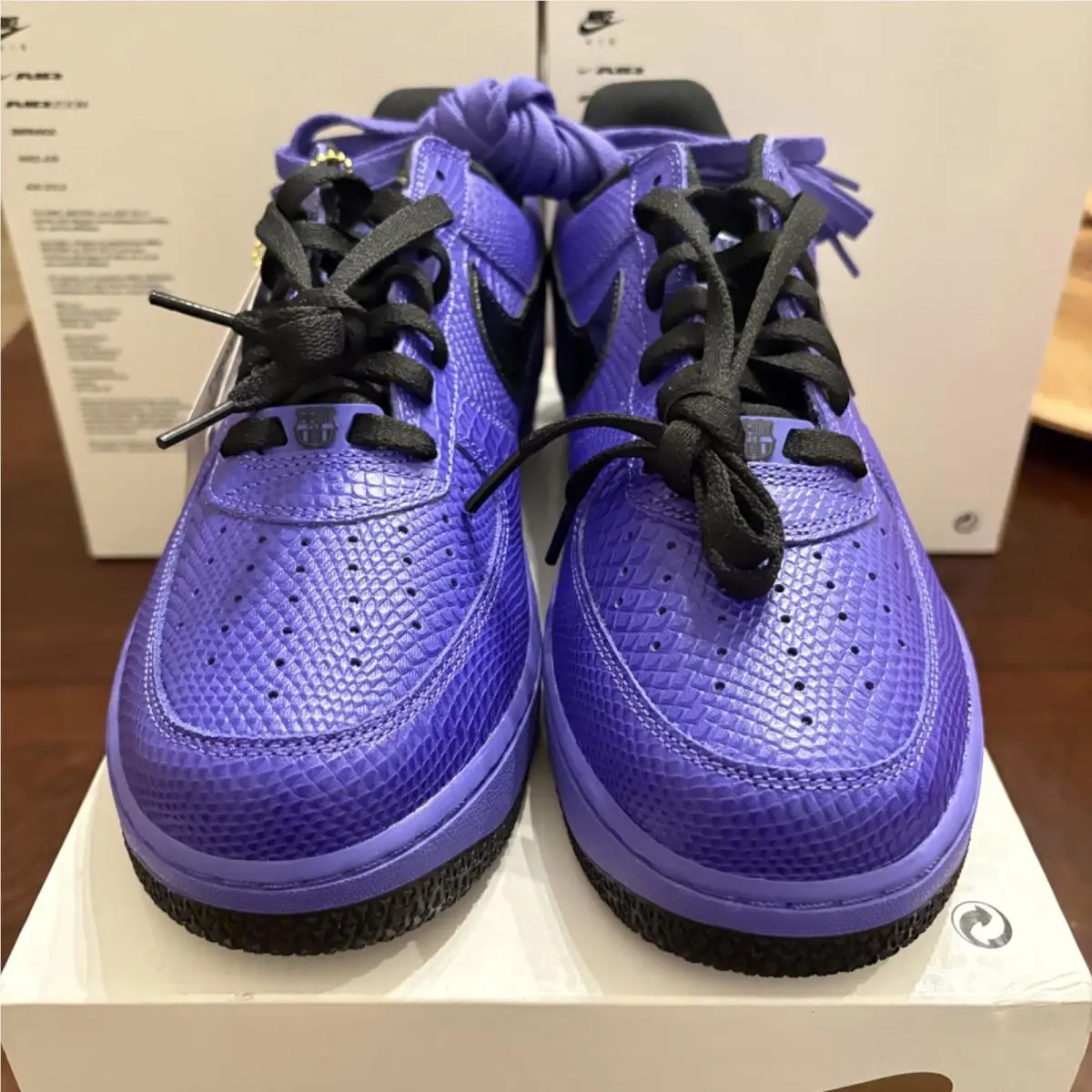 Nike shoes - Nike Air Force 1 - Air Force - II7062-500 - Purple, Manufacturer: Persian Violet/Black 13