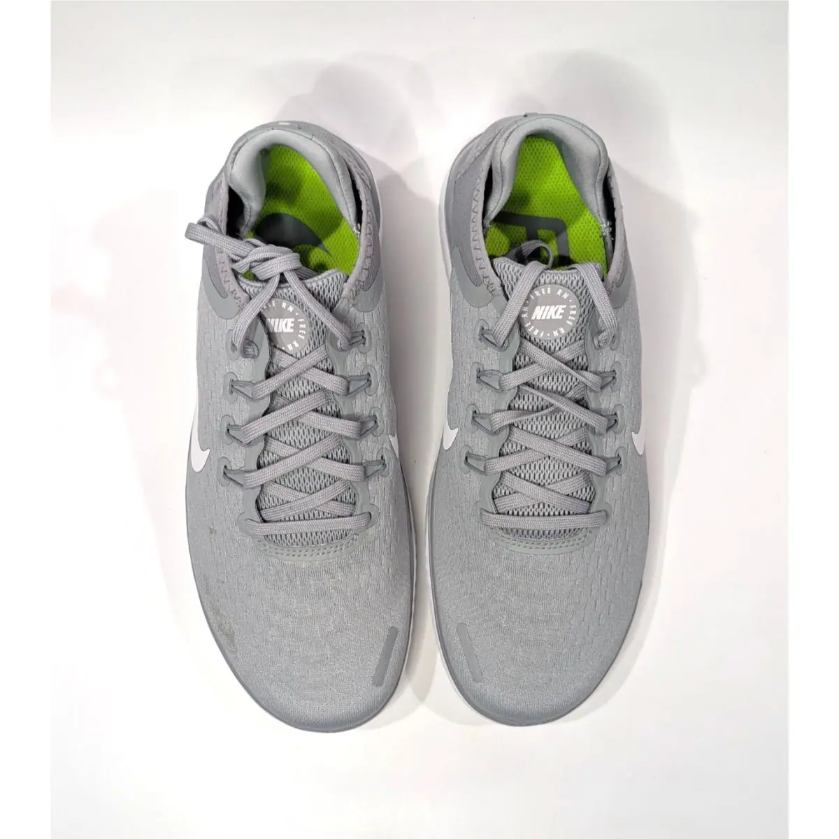 Nike shoes - Nike Free RN 2018 - Free - 942837-003 - Wolf Grey/White/Volt 0