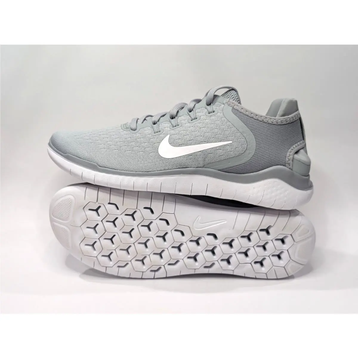 Nike shoes - Nike Free RN 2018 - Free - 942837-003 - Wolf Grey/White/Volt 2