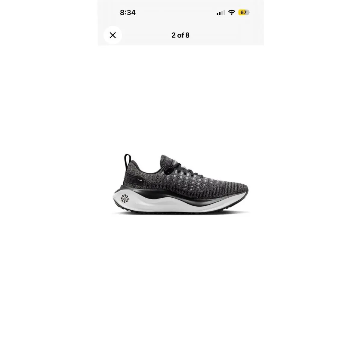 Nike shoes - Nike ReactX Infinity Run 4 DR2670-003 - DR2670-003 - Black 5