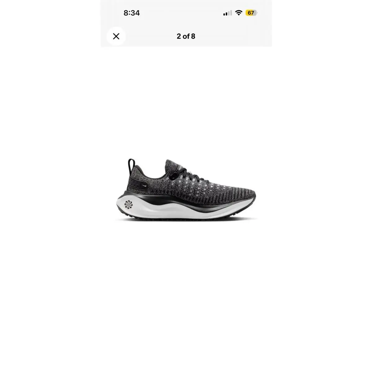 Nike shoes - Nike ReactX Infinity Run 4 DR2670-003 - DR2670-003 - Black 5