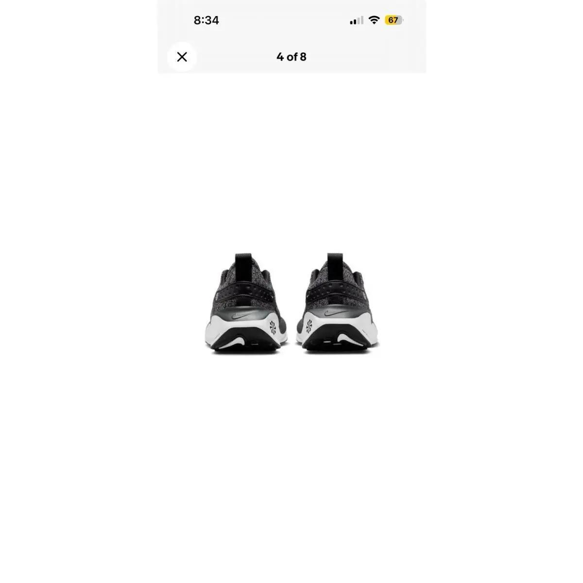 Nike shoes - Nike ReactX Infinity Run 4 DR2670-003 - DR2670-003 - Black 7