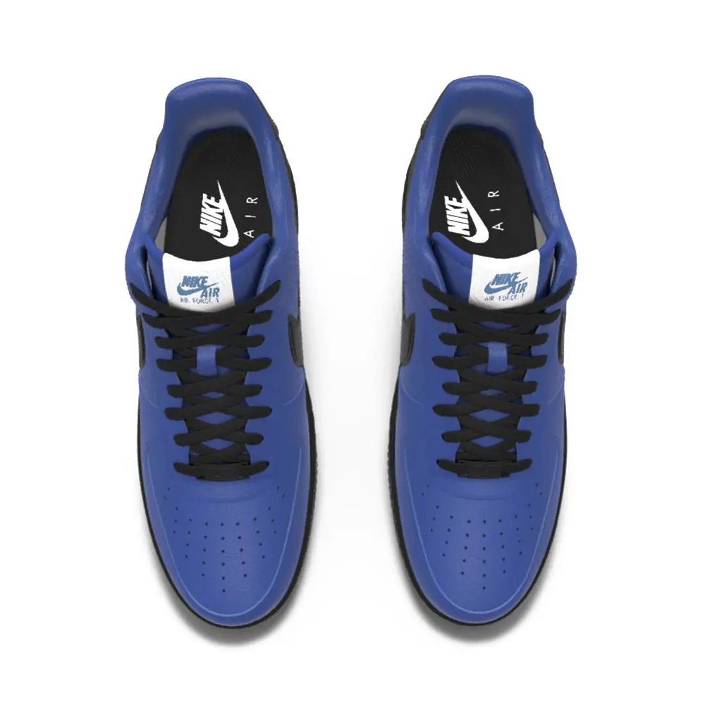 Nike shoes - Nike Air Force 1 Low - Blue 4