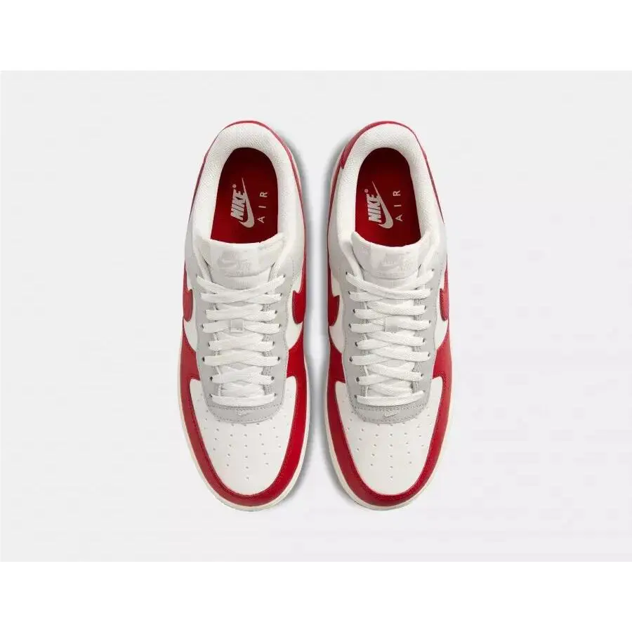 Nike shoes - Nike Air Force 1 - Air Force - HJ9094 012 - LT IRON ORE GYM RED PALE IVORY 2